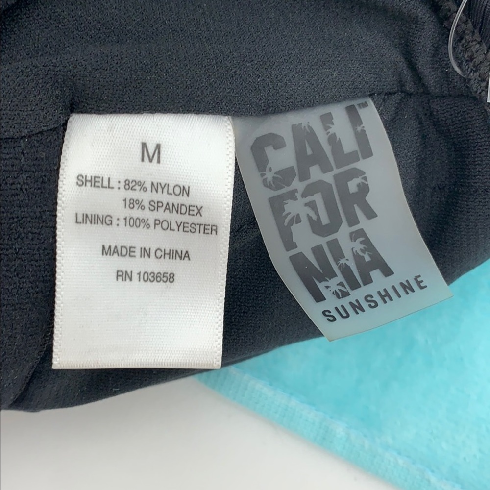 One-Piece Black Ribbed Low Back Swimsuit XS - Picture 5 of 7